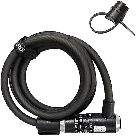 Four digit combination twelve millimeter cable