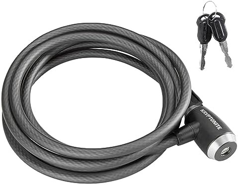 Heavy duty braided steel cable lock