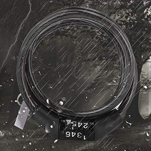 Mountain bike combination wire cable lock — photo 4