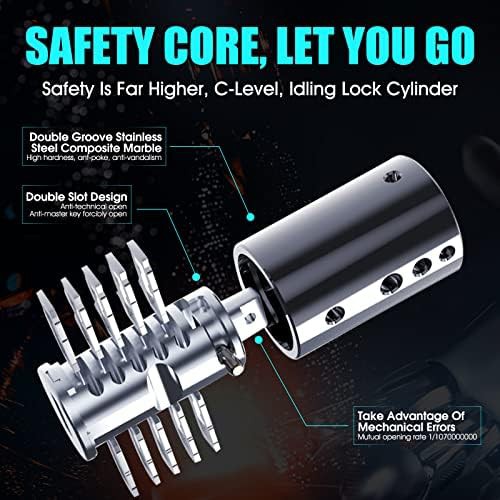 Compact folding alloy steel bike lock — photo 4