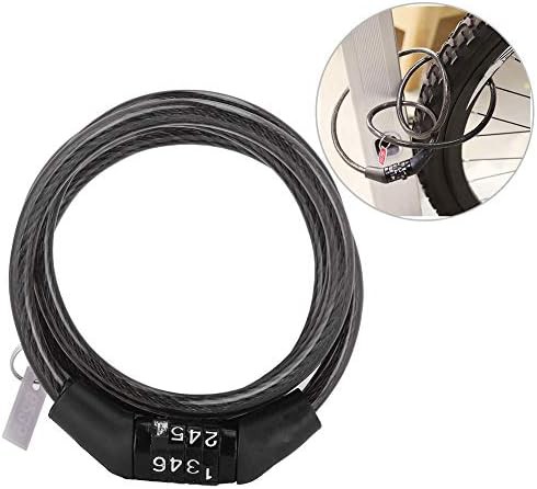 Waterproof password protected bicycle cable lock — photo 2
