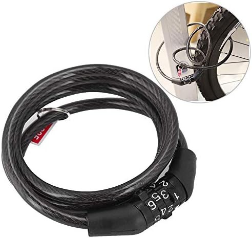 Waterproof password protected bicycle cable lock — photo 3