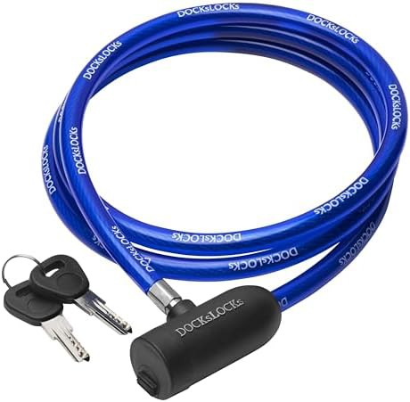 Straight weatherproof keyed cable ten feet