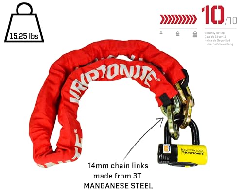 New York Fahgettaboudit 1415 Chain w/NY Disc Lock - 5' — photo 3