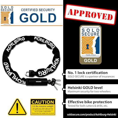 Sold Secure Gold Heavy Duty Chain — photo 5