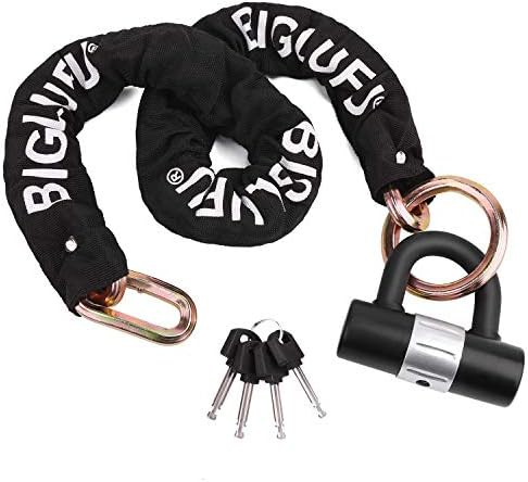 Heavy duty four foot motorcycle chain lock — photo 4