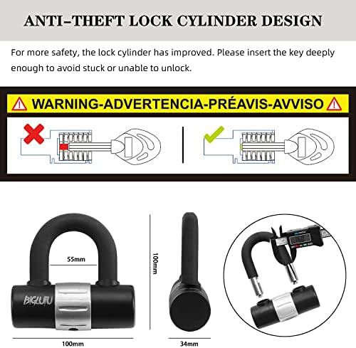Heavy duty four foot motorcycle chain lock — photo 5