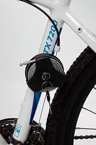 Compact retractable cable lock for quick stops — photo 4