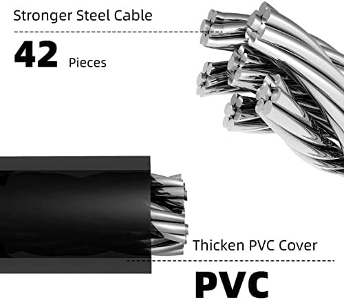 Lightweight Combination Cable Lock Black — photo 3