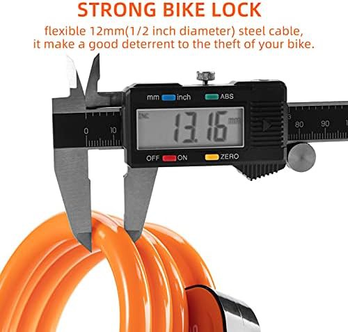 Four foot keyed bicycle cable lock — photo 3