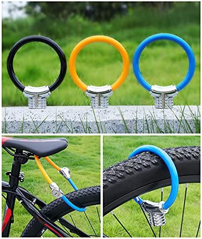 Orange portable ring style cable lock — photo 4