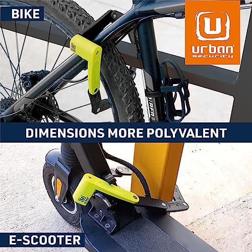 High security folding bike lock with keys — photo 4