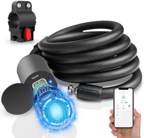 Long Fingerprint Cable with Mounting Bracket