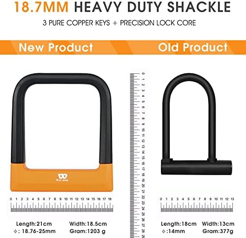 Icocopro heavy duty u lock black — photo 3