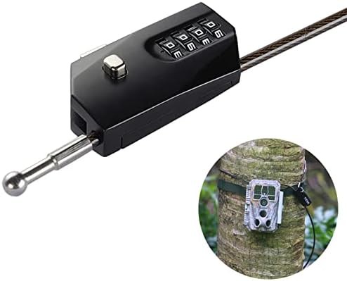 Two pack retractable black cable locks — photo 2