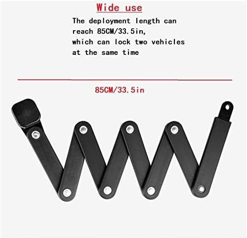 Folding hardened metal chain lock — photo 4