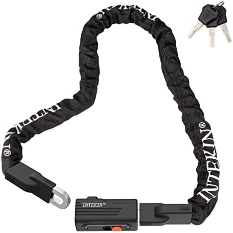 Portable heavy duty keyed chain lock four feet