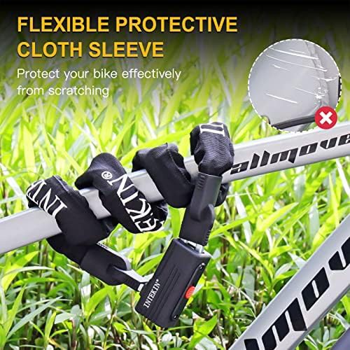 Portable heavy duty keyed chain lock four feet — photo 4