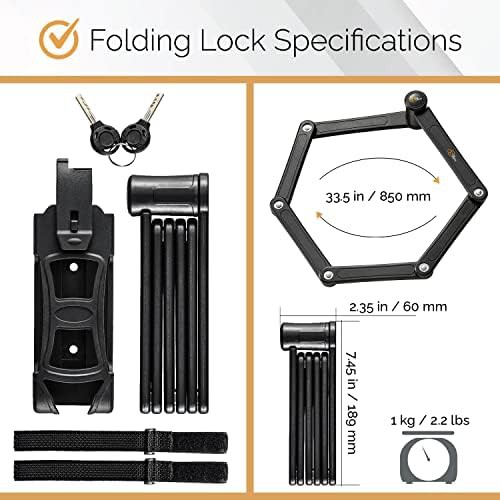 Triple protection folding and u-lock set — photo 5