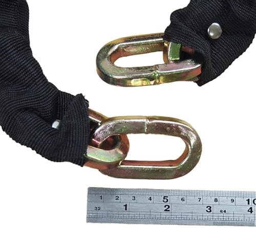 Motorcycle alloy steel padlock chain set — photo 4