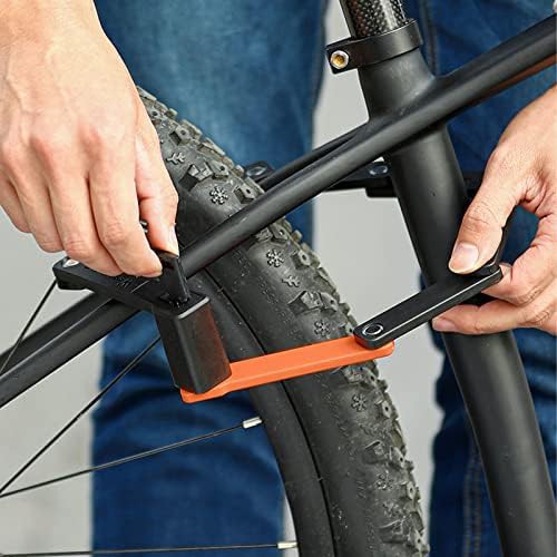 Compact hardened steel folding bicycle lock — photo 4