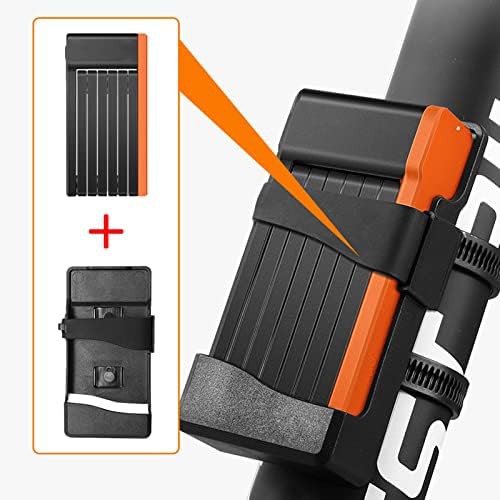 Compact hardened steel folding bicycle lock — photo 5
