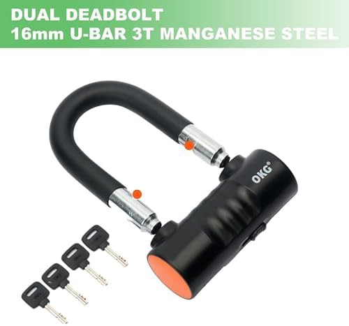 Hardened alloy steel small U lock — photo 3