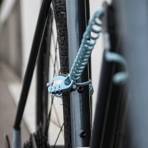 Blue combination cable lock 6 feet — photo 4
