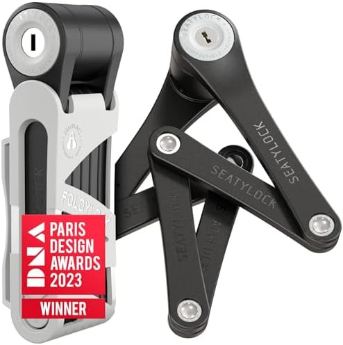 Mini folding lock for scooters and bikes