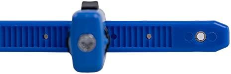 Blue lightweight combination security tie — photo 4