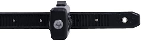 Black multi use combination security tie — photo 4