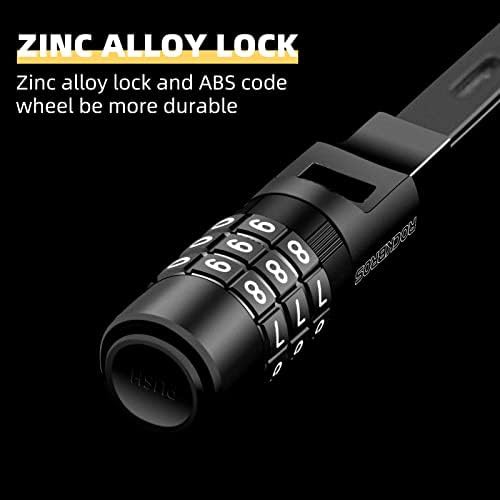 Zip tie combination steel core lock — photo 3