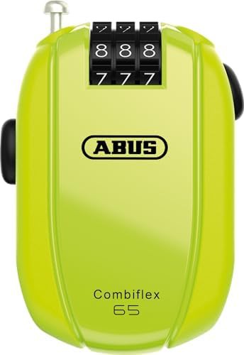 CombiFlex StopOver Cable Lock Neon Yellow