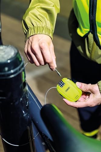 CombiFlex StopOver Cable Lock Neon Yellow — photo 3
