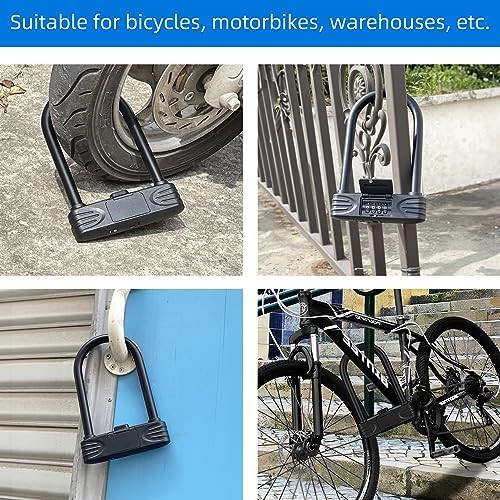 Heavy duty combination bicycle u-lock — photo 4