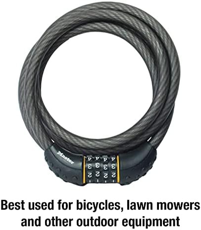 Six foot combination cable lock bundle — photo 3