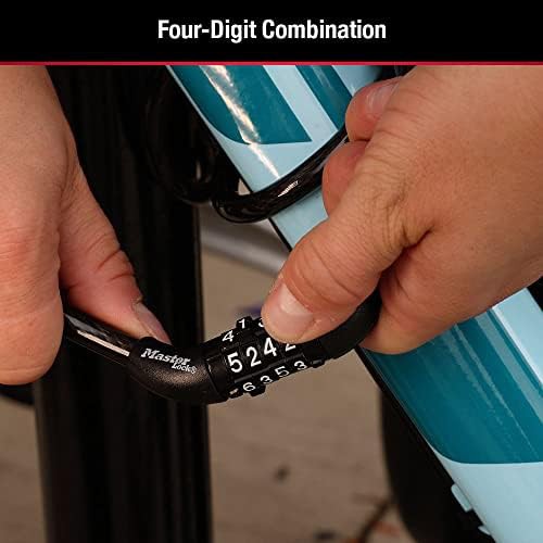 Four foot combination cable locks pair — photo 5
