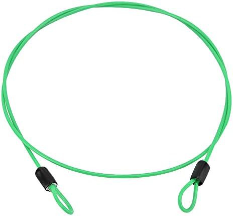 Green lightweight internal steel loop cable — photo 5