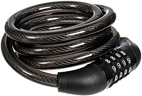 Braided steel four digit combination cable — photo 5