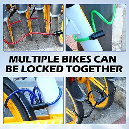 Ten pack keyed cable locks — photo 5