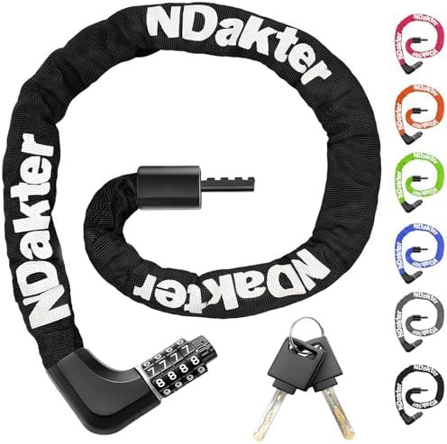 Upgraded dual access e-bike chain lock