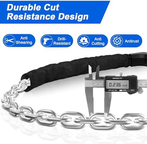 Upgraded dual access e-bike chain lock — photo 3