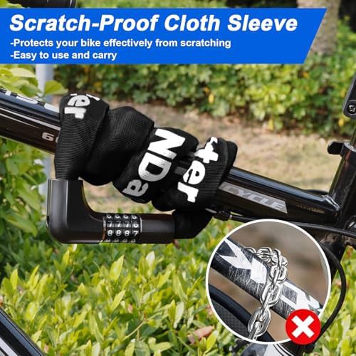 Upgraded dual access e-bike chain lock — photo 4