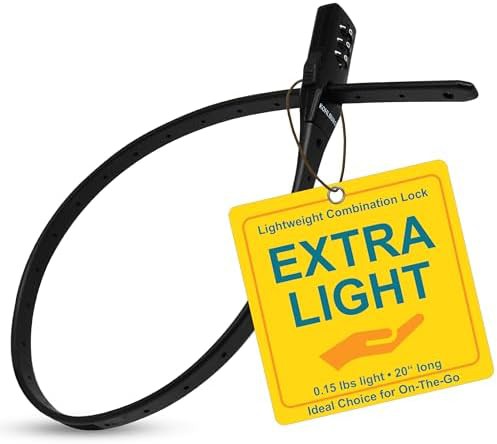 Lightweight Zip Tie Style Combination Lock
