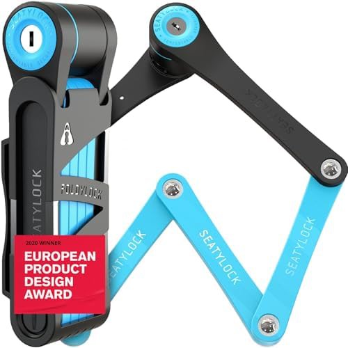 Foldylock Compact Patented Folding Bike Lock 33.5 in