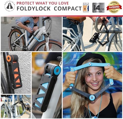 Seatylock foldylock compact lightweight folding bike lock 33.5 in — photo 5