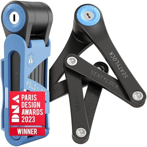 Seatylock foldylock mini keyed folding bike lock 29.5 in