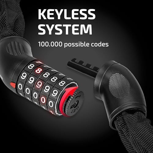 High security combination chain lock 90cm — photo 4