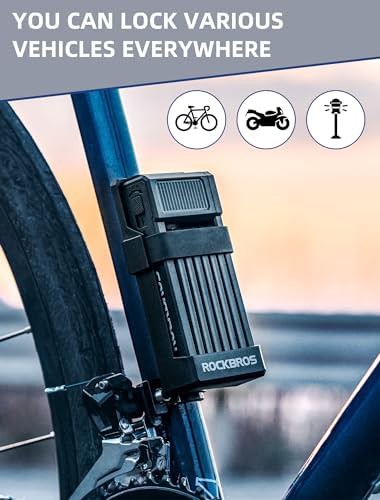 ABS Material Folding Motorcycle Lock — photo 5