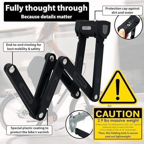 Heavy Duty Folding Lock for Ebikes — photo 5